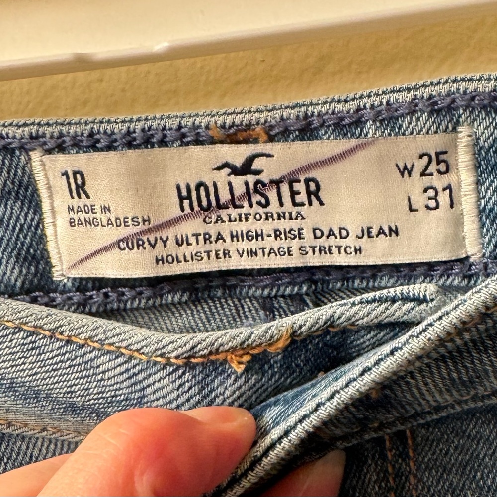 Holister dad jeans